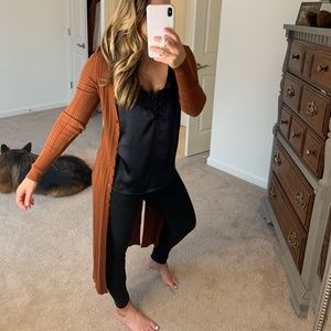 Abercrombie and Fitch Ribbed Cardigan